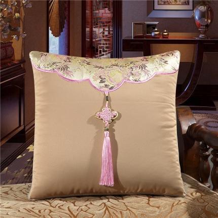 91家纺网 家纺一手货源 找家纺 （总）宝马家纺 2022中国结锦缎抱枕被