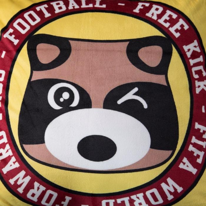 91家纺网 家纺一手货源 找家纺 宝马家纺 2022宝宝绒欧式抱枕毯 虎虎生风