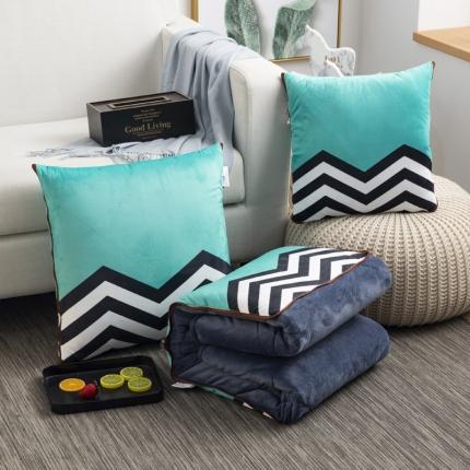 91家纺网 家纺一手货源 找家纺 （总）宝马家纺 2022荷兰绒数码印花抱枕被