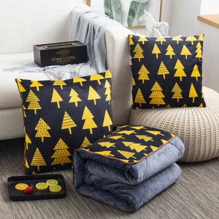 91家纺网 家纺一手货源 找家纺 （总）宝马家纺 2022荷兰绒数码印花抱枕被