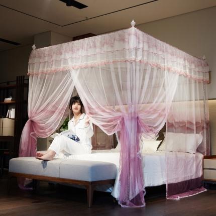 91家纺网 家纺一手货源 找家纺 海虹蚊帐 新款8856款落地式蚊帐 玉色