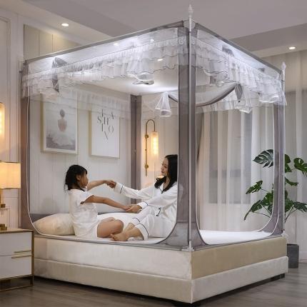 91家纺网 家纺一手货源 找家纺 （总）伊而梦蚊帐 新款幸福时光系列坐床式蚊帐