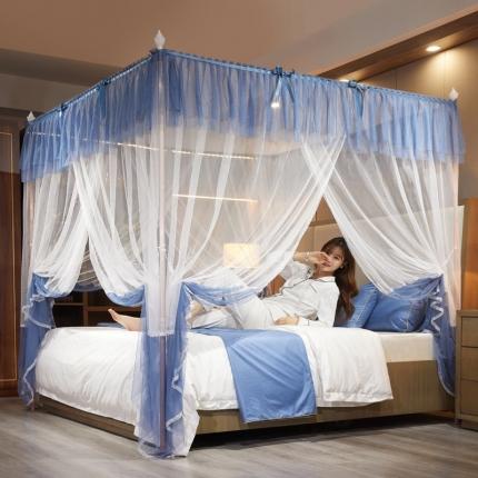 91家纺网 家纺一手货源 找家纺 （总）海虹蚊帐 2020新款8866款横拼落地式蚊帐