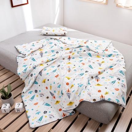 91家纺网 家纺一手货源 找家纺 (总) 十九色 2024新款 热卖 ins全棉儿童夏被新拍