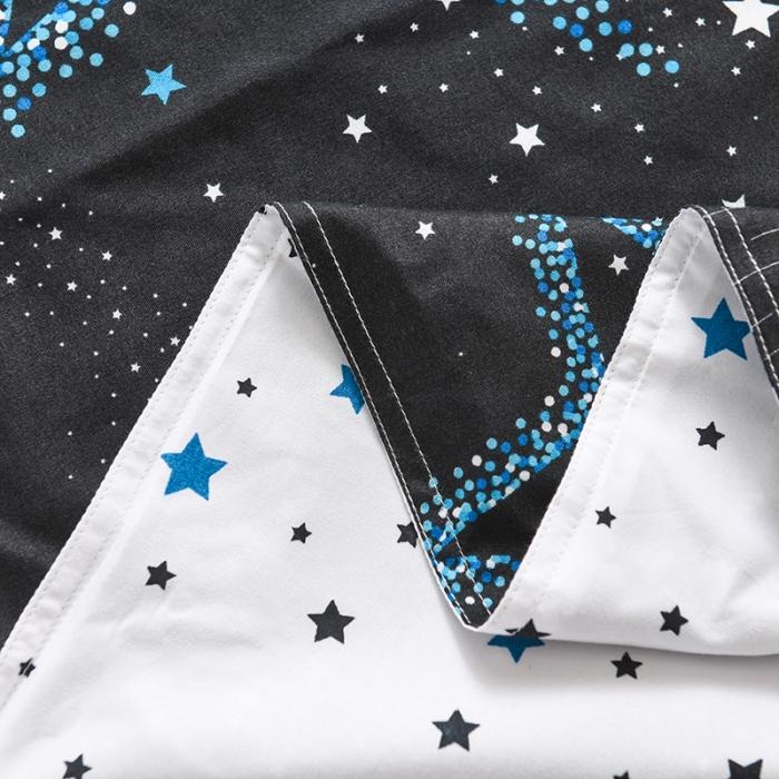 91家纺网 家纺一手货源 找家纺 赫然家纺 新款芦荟棉单品被套 繁星