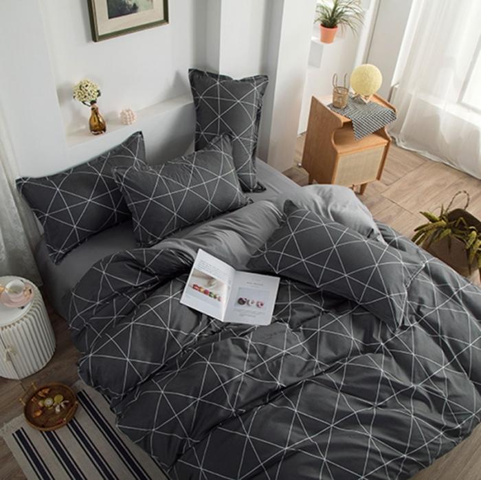 91家纺网 家纺一手货源 找家纺 赫然家纺 新款舒适柔软亲肤爆款芦荟棉四件套货源充足 梦想十分