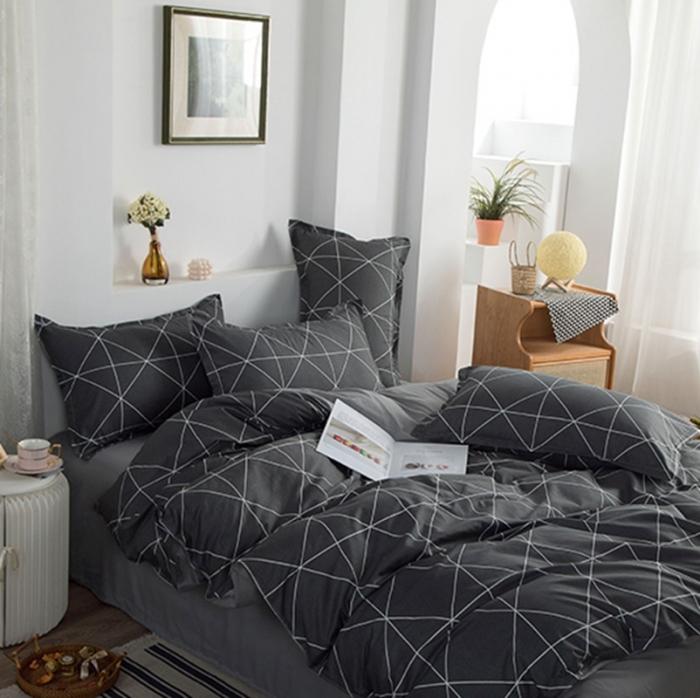 91家纺网 家纺一手货源 找家纺 赫然家纺 新款舒适柔软亲肤爆款芦荟棉四件套货源充足 梦想十分