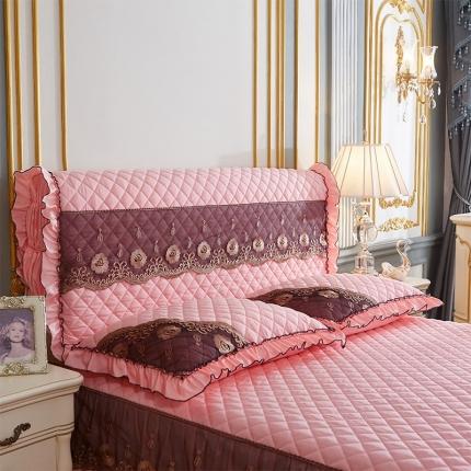 91家纺网 家纺一手货源 找家纺 （总）情恒家纺 2025新款四季款细丝斜纹夹棉单床头罩大靠背靠垫