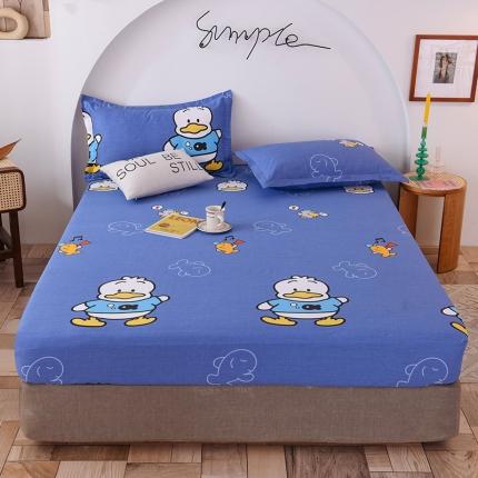 91家纺网 家纺一手货源 找家纺 八十八家纺 2025新款全棉12868系列单品床笠 博士鸭