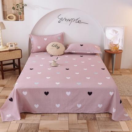 91家纺网 家纺一手货源 找家纺 八十八家纺2025新款全棉12868系列四件套单品床单心爱玉