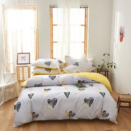 91家纺网 家纺一手货源 找家纺 （总）星期三家纺 2020新款全棉活性四件套（加老板微信有会员价）