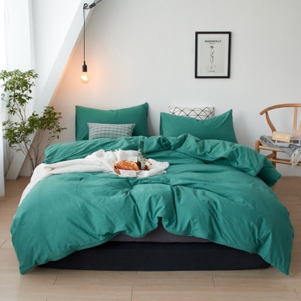 91家纺网 家纺一手货源 找家纺 全尺寸定制全棉水洗棉纯棉四件套床上用品学生三件套床单床笠被套