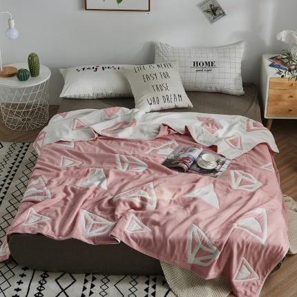 91家纺网 家纺一手货源 找家纺 （总）朴尔 五层毛巾被薄款夏被纱布被子盖毯空调被全棉