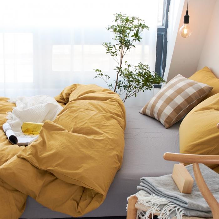 91家纺网 家纺一手货源 找家纺 新品纯色全棉水洗棉四件套纯棉学生三件套宿舍床单被套床笠款