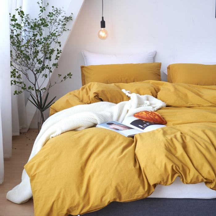 91家纺网 家纺一手货源 找家纺 全尺寸定制全棉水洗棉四件套纯棉三件套学生宿舍床单被套床上用品