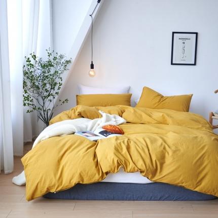 全尺寸定制全棉水洗棉四件套纯棉三件套学生宿舍床单被套床上用品