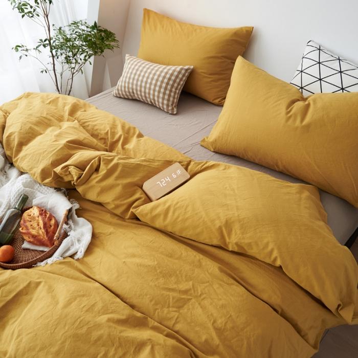 91家纺网 家纺一手货源 找家纺 全尺寸定制全棉水洗棉四件套纯棉三件套学生宿舍床单被套床上用品