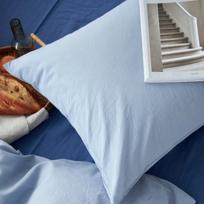 91家纺网 家纺一手货源 找家纺 全尺寸定制全棉水洗棉四件套纯棉三件套学生宿舍床单被套床上用品