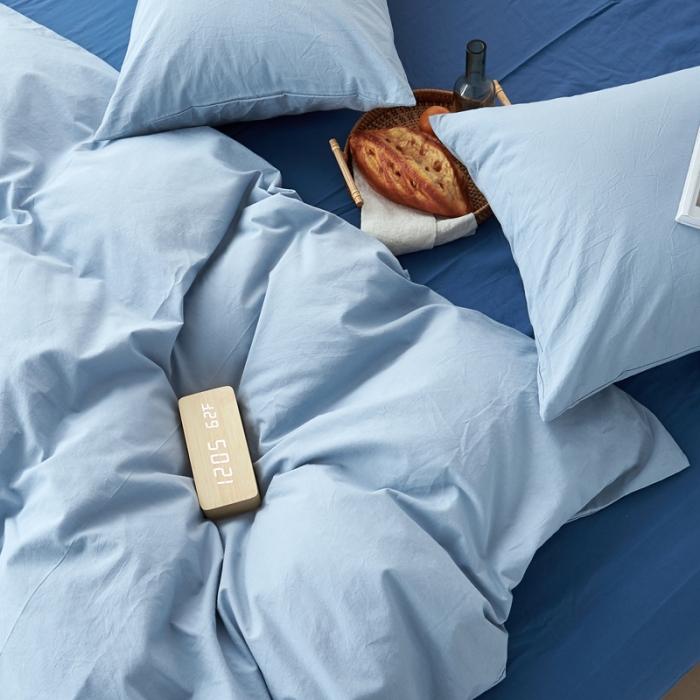 91家纺网 家纺一手货源 找家纺 全尺寸定制全棉水洗棉四件套纯棉三件套学生宿舍床单被套床上用品