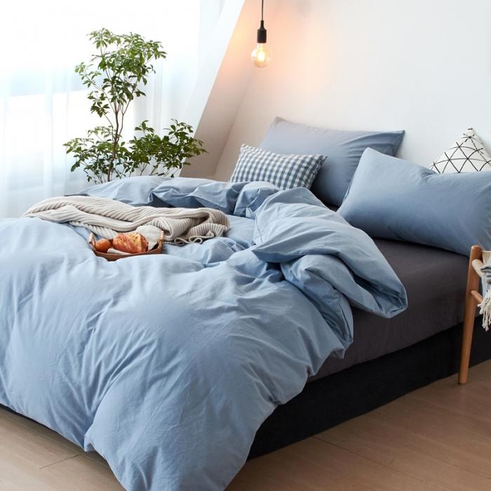 91家纺网 家纺一手货源 找家纺 全尺寸定制全棉水洗棉四件套纯棉三件套学生宿舍床单被套床上用品