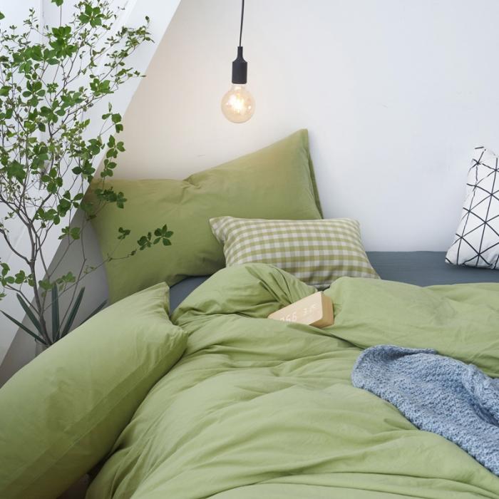 91家纺网 家纺一手货源 找家纺 新品纯色全棉水洗棉四件套纯棉学生三件套宿舍床单被套床笠款