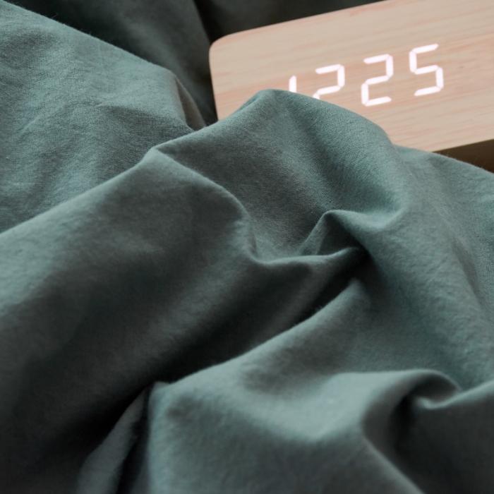 91家纺网 家纺一手货源 找家纺 新品纯色全棉水洗棉四件套纯棉学生三件套宿舍床单被套床笠款