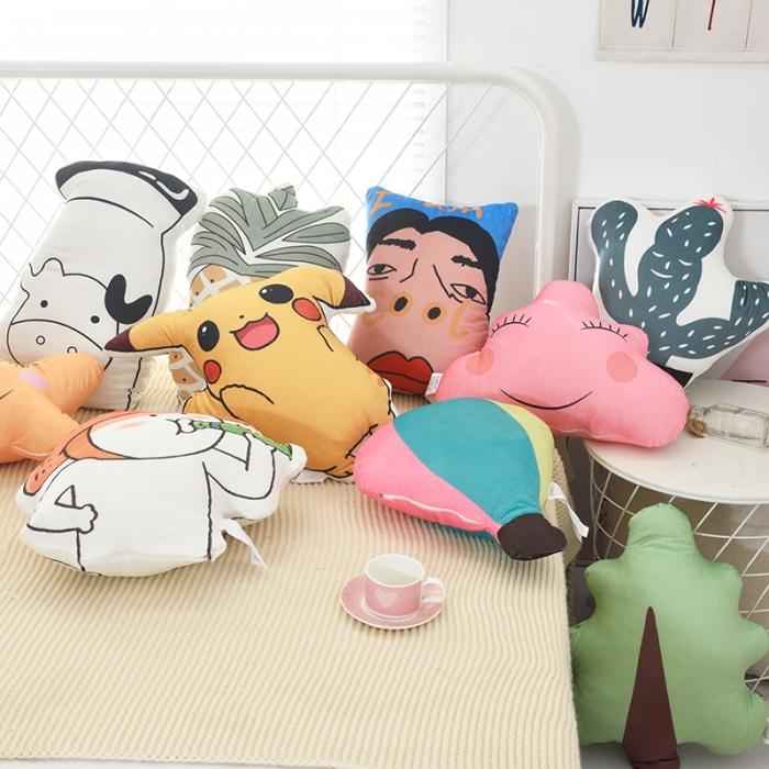 91家纺网 家纺一手货源 找家纺 （总）伟邦枕芯 2025新款卡通异型抱枕芯