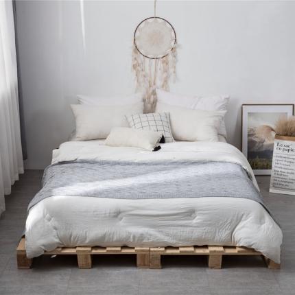 91家纺网 家纺一手货源 找家纺 （总）暖绵绵 新品森奇床尾毯针织毯子线毯