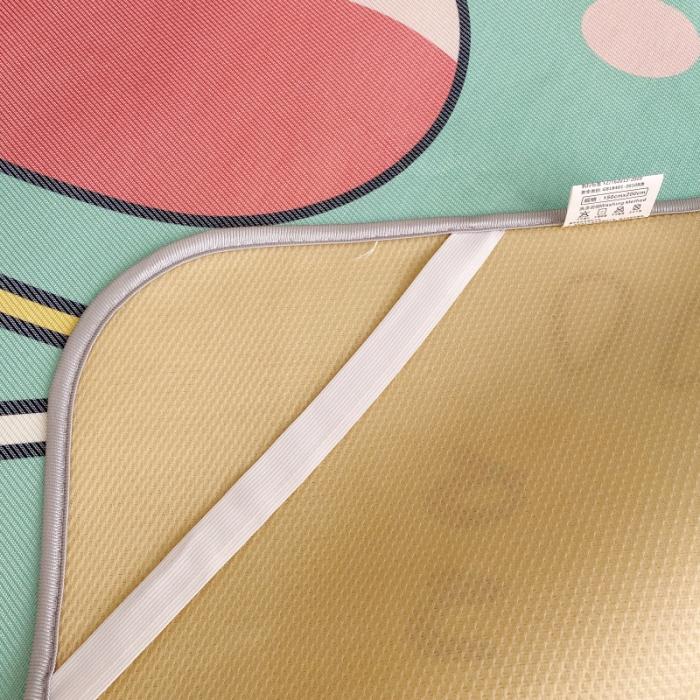 91家纺网 家纺一手货源 找家纺 川悦生活 2021直播供货新款大版冰丝凉席 元气蛙