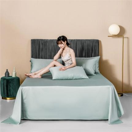 微廉 2020新款60s纯色单品床单纯色-繁星蓝