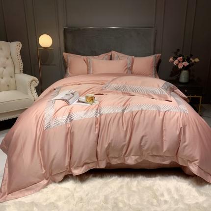 91家纺网 家纺一手货源 找家纺 （总）太古汇 2020新款60S轻奢绣花四件套