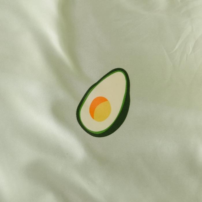 91家纺网 家纺一手货源 找家纺 欧冠 2020新款水洗真丝蕾丝花边款四件套 牛油果