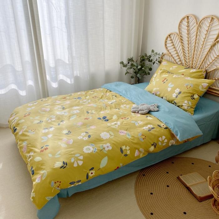 91家纺网 家纺一手货源 找家纺 星期八 2020新款13372全棉四件套 春意黯然