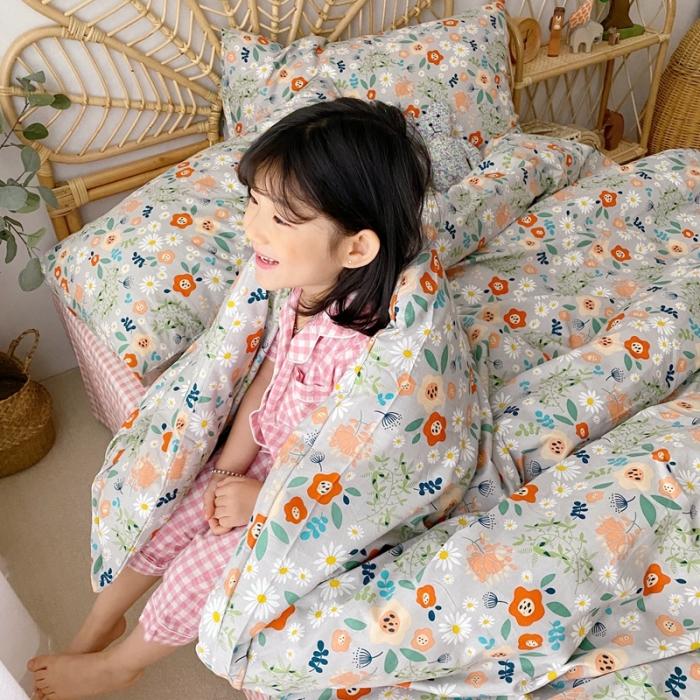 91家纺网 家纺一手货源 找家纺 星期八 2020新款13372全棉四件套 漫花遍野