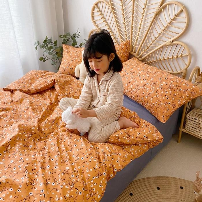 91家纺网 家纺一手货源 找家纺 星期八 2020新款13372全棉四件套 秋意浓