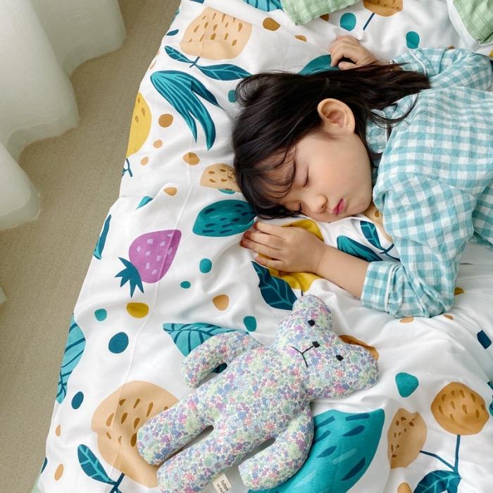 91家纺网 家纺一手货源 找家纺 星期八 2020新款13372全棉四件套 硕果累累