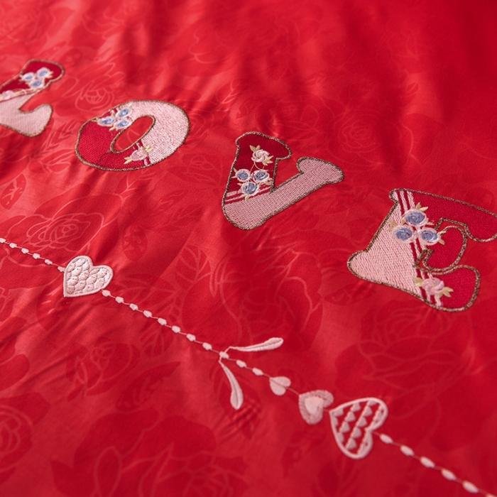 91家纺网 家纺一手货源 找家纺 （总）欧冠 2020新款水洗棉公主风四件套