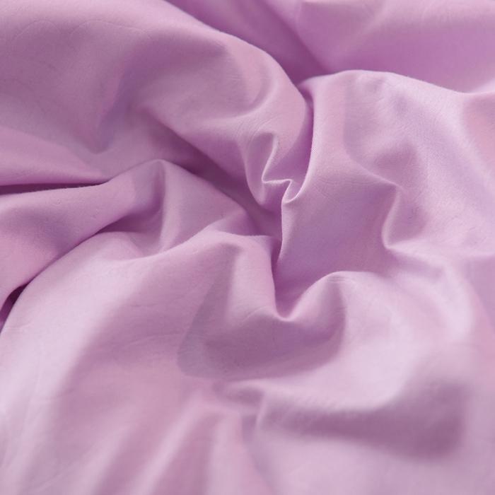 91家纺网 家纺一手货源 找家纺 绒世界 2020新款水洗棉公主风四件套 挚爱-紫粉