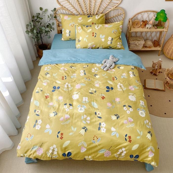 91家纺网 家纺一手货源 找家纺 星期八 2020新款13372全棉四件套 春意黯然