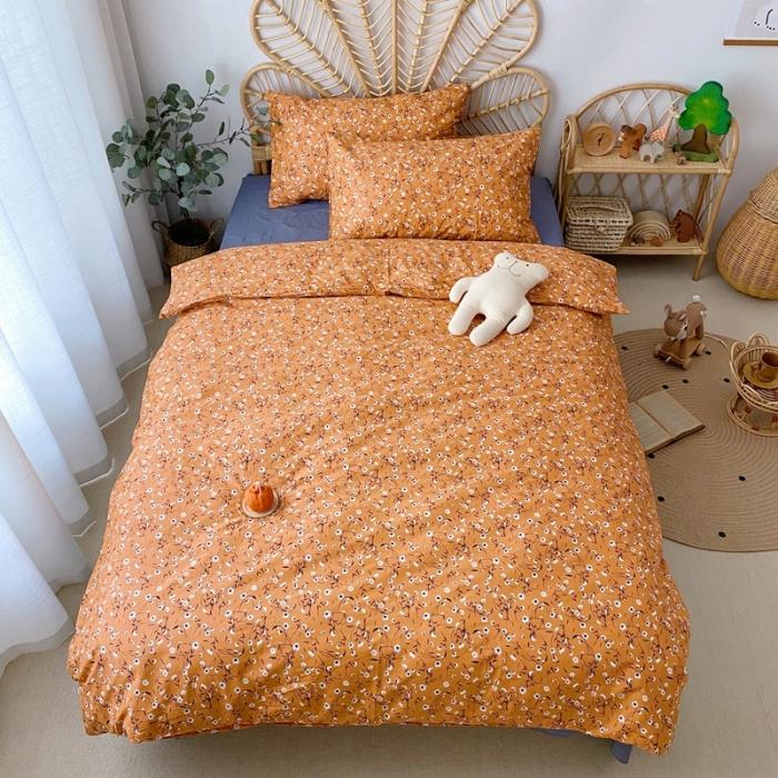 91家纺网 家纺一手货源 找家纺 星期八 2020新款13372全棉四件套 秋意浓