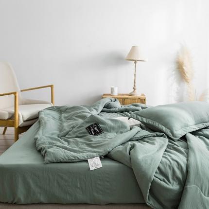 91家纺网 家纺一手货源 找家纺 （总）U被家纺2025洛可可日式水洗棉夏凉被空调被学生宿舍被