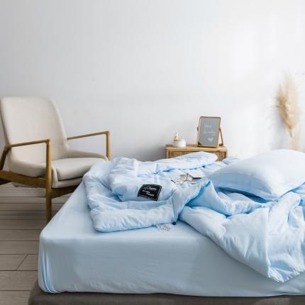 91家纺网 家纺一手货源 找家纺 （总）U被家纺2025洛可可日式水洗棉夏凉被空调被学生宿舍被