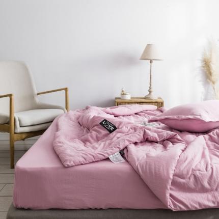 91家纺网 家纺一手货源 找家纺 （总）U被家纺2025洛可可日式水洗棉夏凉被空调被学生宿舍被