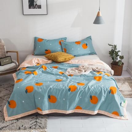 91家纺网 家纺一手货源 找家纺 （总）莱宁被业 2021新款13070喷气印花全棉夏被