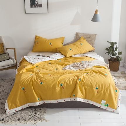 91家纺网 家纺一手货源 找家纺 （总）莱宁被业 2021新款13070喷气印花全棉夏被