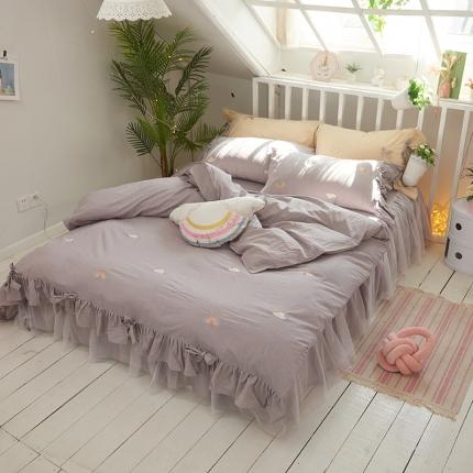 91家纺网 家纺一手货源 找家纺 （总）嗨购 2020新款彩虹四件套场景一