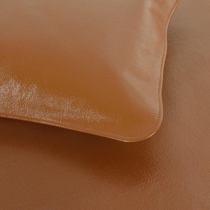 91家纺网 家纺一手货源 找家纺 四川牛皮席牛皮席厂家直供 纯色彩色牛皮凉席 棕黄