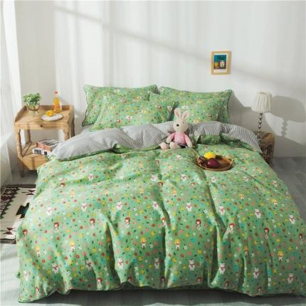 91家纺网 家纺一手货源 找家纺 眠屿 2020新款13372全棉四件套 小红帽