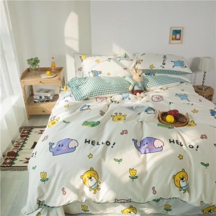 眠屿 2020新款13372全棉四件套 疯狂动物城