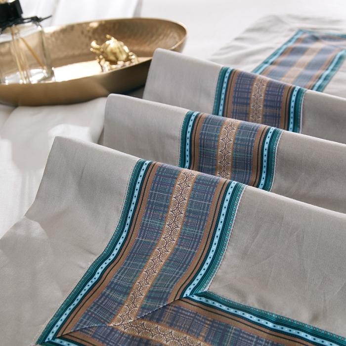 91家纺网 家纺一手货源 找家纺 威克凯丽 2021新款60长绒棉数码工艺四件套 罗马传奇